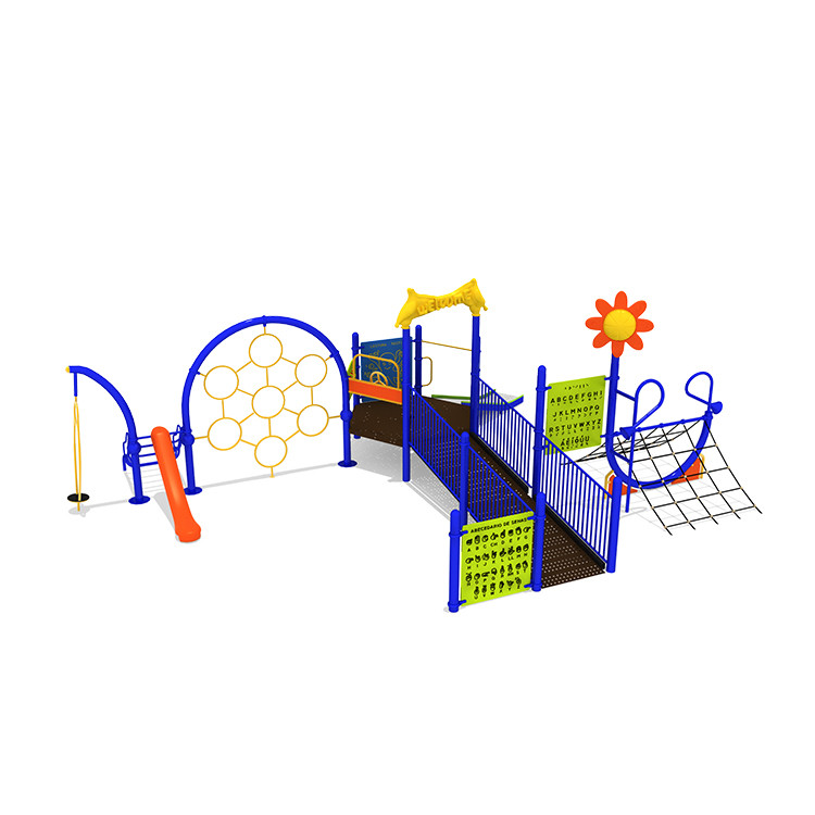 304 Stainless Steel HDPE Kids Playground Slide Commercial Use