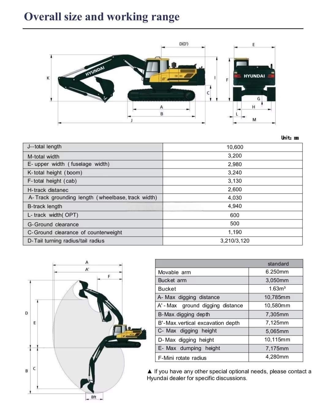 Hyundai Excavator HX305L