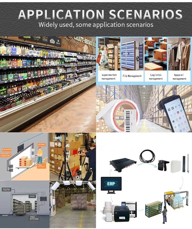 RFID UHF Tag Unmanned Supermarket Management Anti-counterfeiting Anti-theft Label Wet Inlay