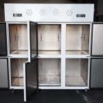 Six Door Stainless Steel Freezer For Meat Ice Cream Fresh Keeping