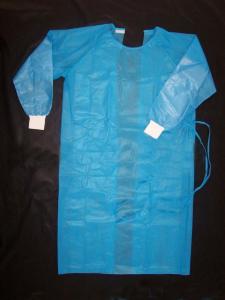 Wholesale Safety Disposable Surgical Gowns / Medical Isolation Gowns Free Sample 35/40/45Gsm from china suppliers
