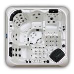 Garden 5 Seats Luxury Automatic Massage Spa Bathtub Outdoor Hot Tub