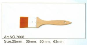 Wholesale Best price good quality plastic or wooden handle pure chinese bristle paint brush No.7008 from china suppliers