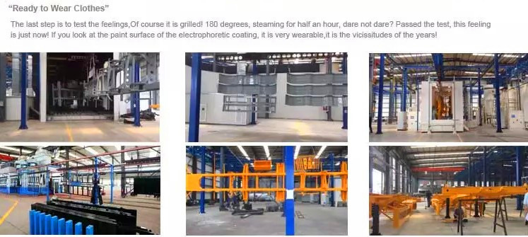 Dual Line Braking 40ft 20ft Flatbed Container Semi Trailer