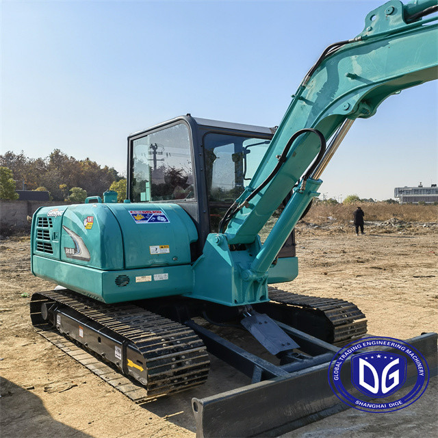 SK60-8 Kobelco Excavator Used Original Kobelco Small 6 Ton Excavator