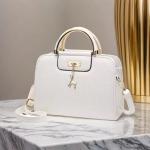 Women's Custom Logo Leather Crossbody Fashion Handbag with Large Capacity and
