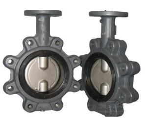 Wholesale Lug Type Casting Iron Material Concentric Butterfly Valves NPS2&quot;-48&quot; from china suppliers
