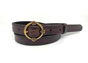 Wholesale Vintage Pin Buckle 130cm Women Brown Leather Belts from china suppliers