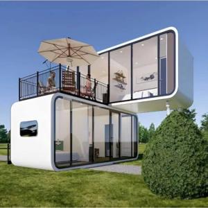 Wholesale Apple Cabin Steel Pod Hotel Application Stylish and Eco-Friendly Container Houses from china suppliers