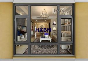 Wholesale Double Glazed Insulated Aluminium Casement Windows For Construction Projects from china suppliers