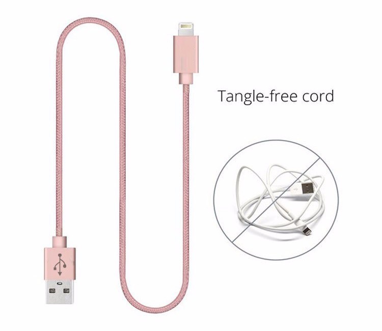 Nylon Braided Quick Charge Usb Cable High Speed Data Sync For Samsung Galaxy , HTC