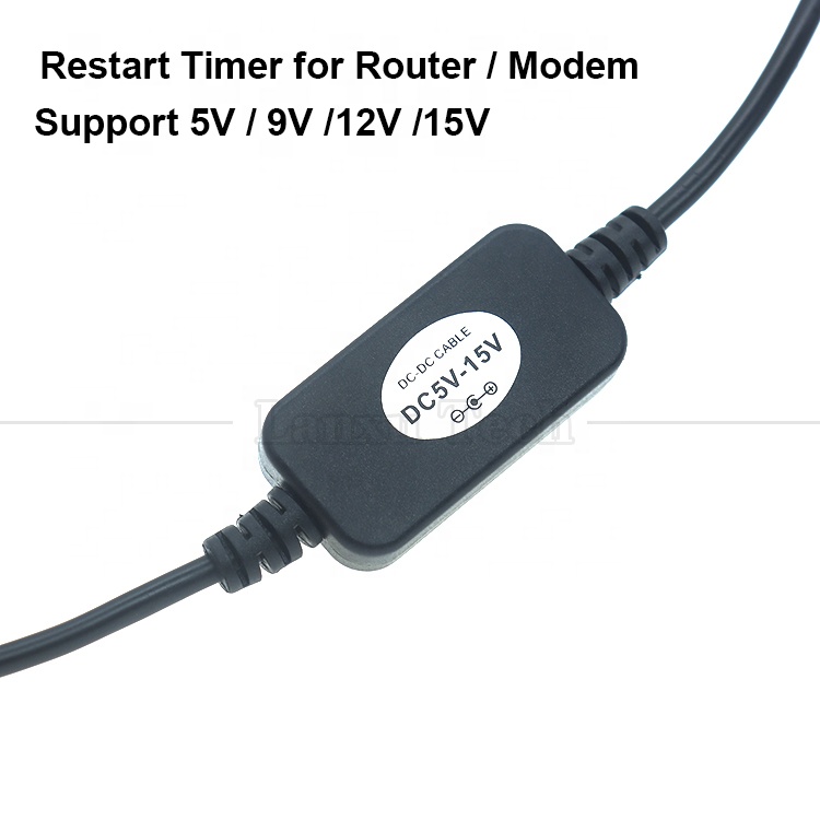 DC 5V 9V 12V 15V Automatic Controller Power on off Reset Refresh WiFi Router Auto Restart Timer