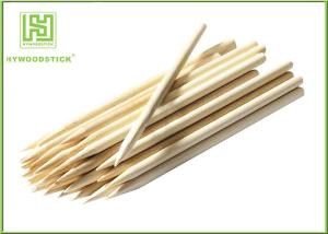 Wholesale BBQ Pointed Thin Small Wooden Sticks , Wooden Kebab Sticks For Party Picnic from china suppliers