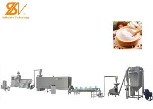 Wholesale High Capacity Instant Baby Cereal Food Nutrition Powder Production Extruder Line Machine from china suppliers