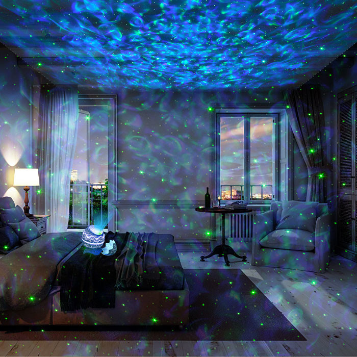 Durable ABS Dinosaur Egg Projector , 5V Galaxy Light Projector For Room