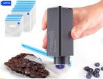 Food Sous Vide Bags Kit , Vacuum Sealer Bags 1 Mini Electric Vacuum Pump
