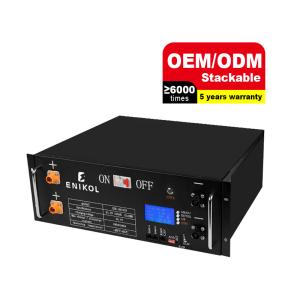 Wholesale Household Stackable LiFePo4 Battery 24V 200ah 5000wh Rack Mounted Lithium Battery from china suppliers