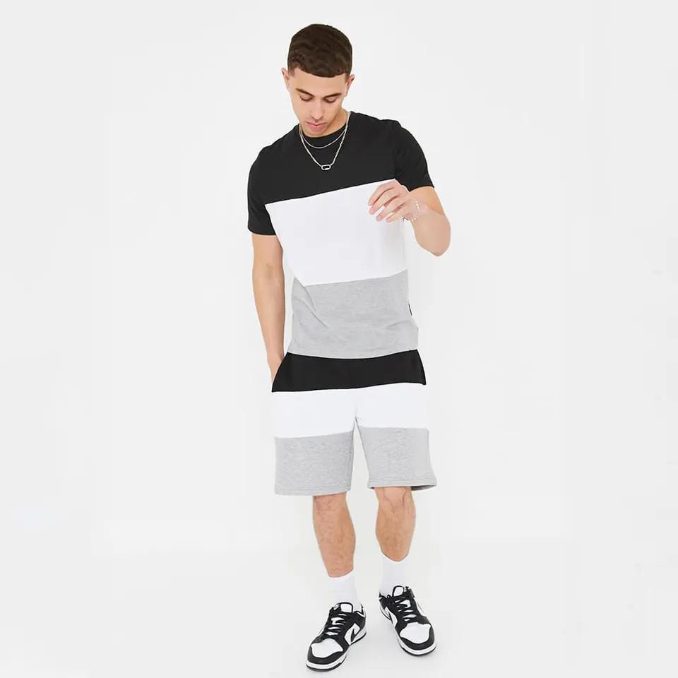 2023 Cotton Man Tracksuit Sportwear Set for Summer
