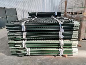 Wholesale Black Painted Steel Studded T Post 7 Ft 30*30mm*3.0mm from china suppliers