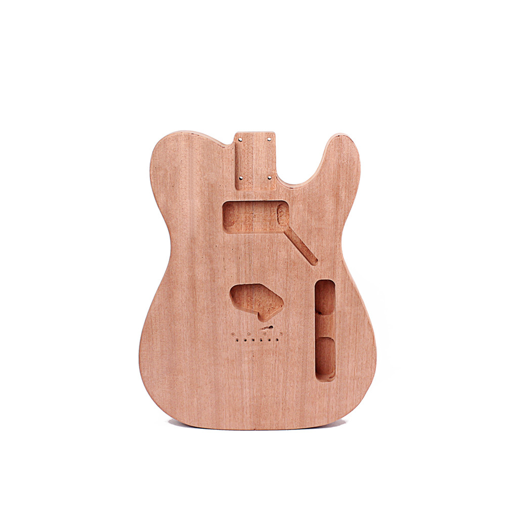Mahogany Wood Blank Guitar Body For TL Electric Guitars DIY Parts