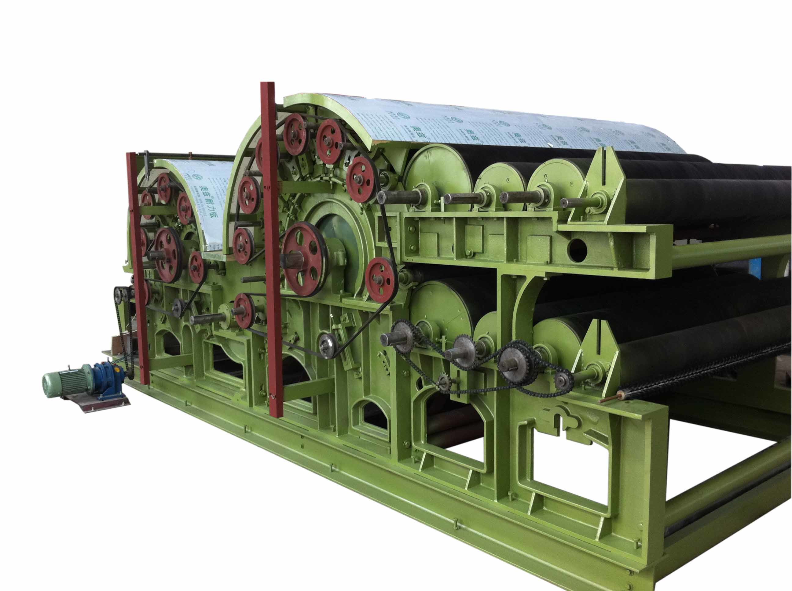 Pet Staple Polyester Fiber Carding Machine Textile Sheep Wool Spinning Machine Automatic