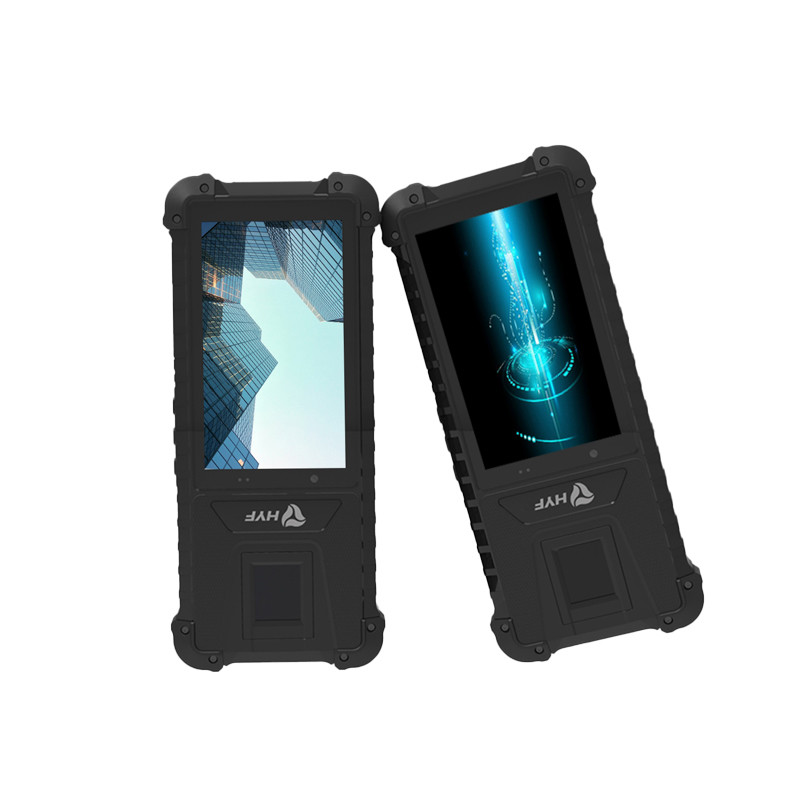 Enrollment 5 Inch Rugged Industrial Tablet Windows 10 NFC Stqc Certified Registered Biometric Device
