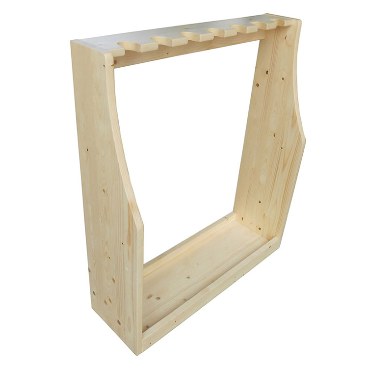 Modern Wooden Display Stand Free Standing Turning Display Stand Tiny Tips Sensitive For Kids