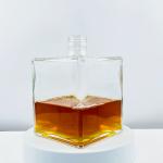 Freely Collar Material Glass 550ml 750ml Whisky Empty Whiskey Bottle for