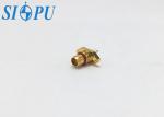 Microstrip BMA RF Connector Straight With 2 Hole Flange Installation