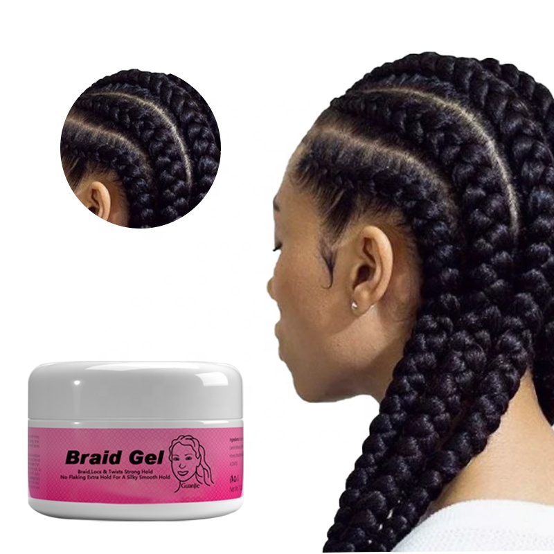 Herbal Moisture Braid Gel for Styling Effect and Smooth Edge Control Extreme Hold