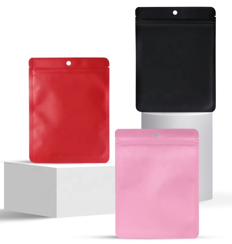 colorful plastic paper bag with zipper food grade paper bag kraft paper bag heat seal