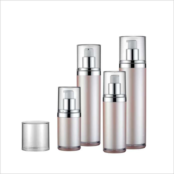 Double wall Luxury Airless Bottle Cosmetic Airless Pump Bottle Airless Lotion bottle 15ml 30ml 50ml 80ml 100ml