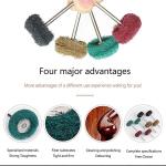 4 Colors Jewelry Polishing Machine 40 Pcs Buffing Wheel Set