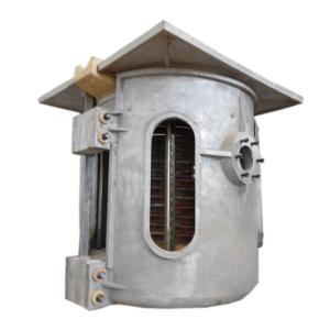 Wholesale 0.2T / Hour Copper Melting Induction Furnace , 1650 C Metal Casting Furnace from china suppliers