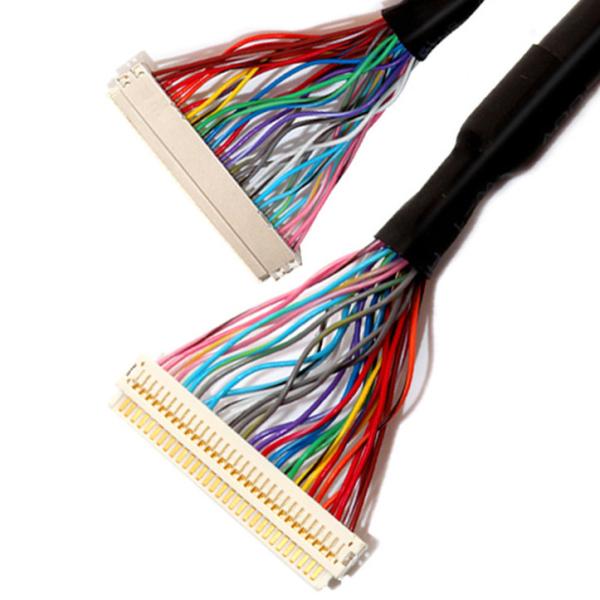 Extension 30PIN LVDS Cable Assembly , Df19-30s To Df19-30s Discrete Wire Lvds