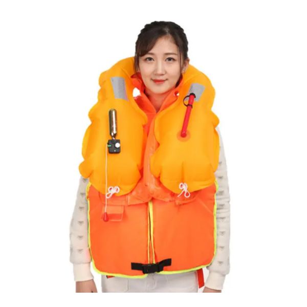 Emergency Rescue Self Inflating Life Jacket Marine Life Jacket For Adults