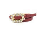 1.2cm Rhinestone Decorative Ladies Belt