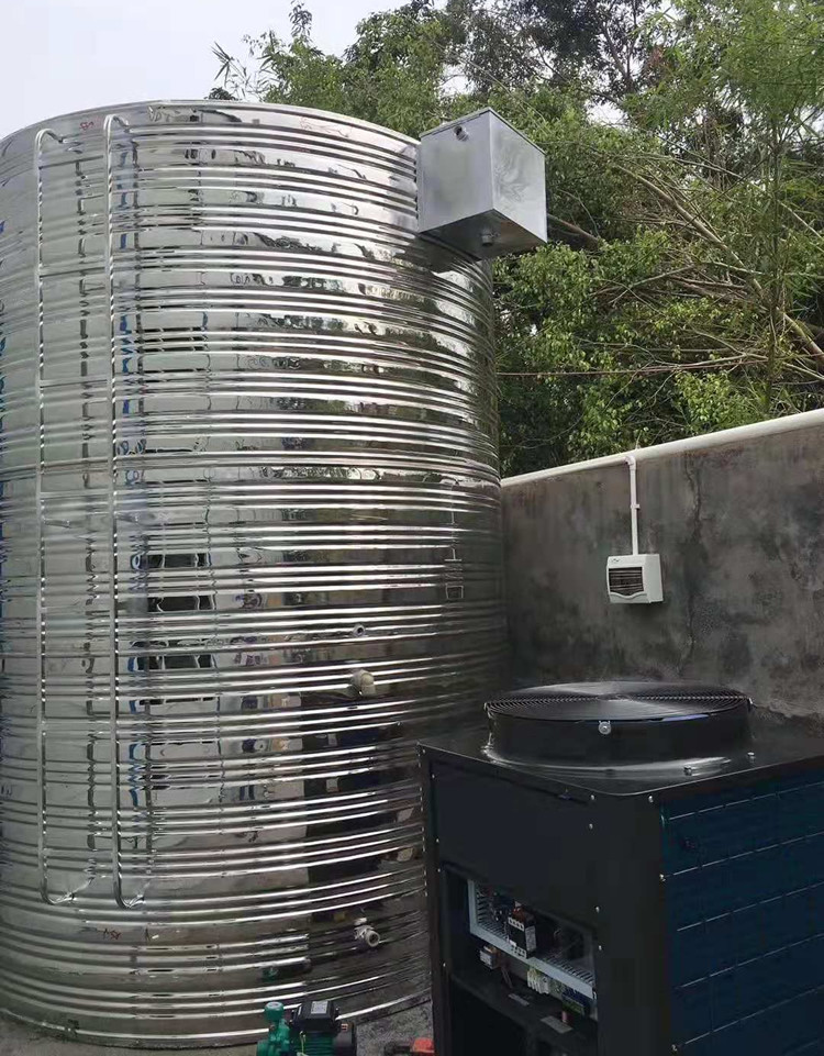 4.0 Cop Commercial Grade Water Heater , Air Energy Water Heater Freestanding