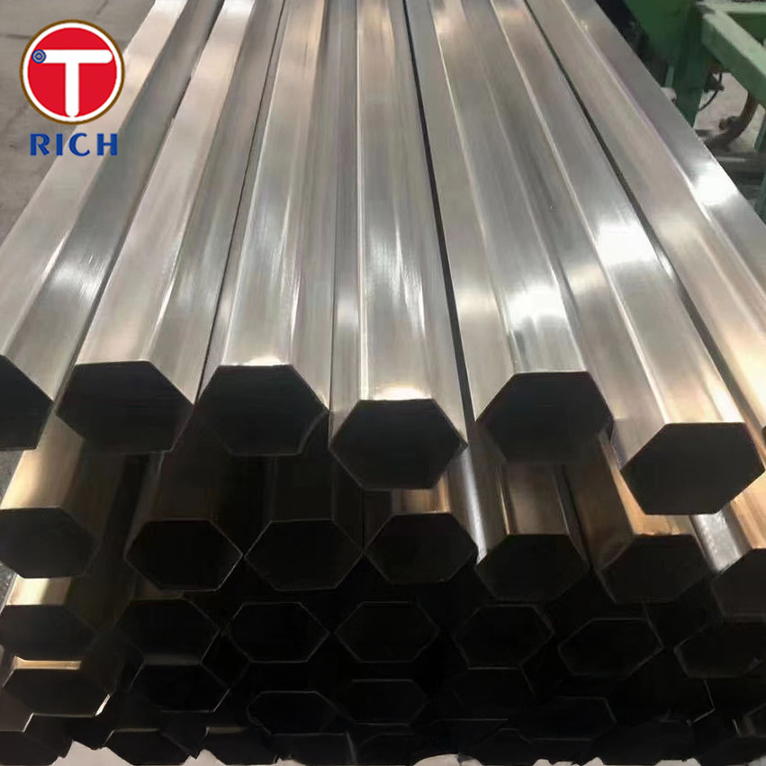 304 Stainless Steel Hex Tube Welded Stainless Steel Tube For Mechanical Purposes