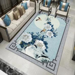 Wholesale Washable Polyester Fiber Classic Bedroom Floor Carpets Rectangle Living Room Floor Carpets from china suppliers