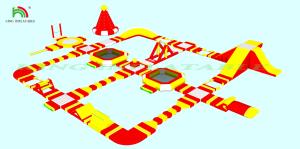 Wholesale Outdoor Inflatable Water Play Equipment Sea Large Floating Water Park from china suppliers
