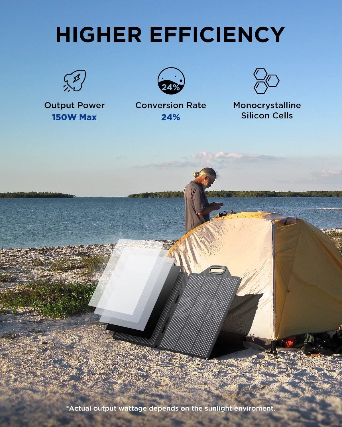 Customization Logo Print Collapsible Solar Backpack Bag with Monocrystalline Cell Type