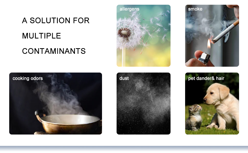Commercial 24W PM2.5 Air Filter Customized Office Desktop Air Purifier