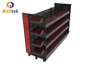 Wholesale Professional Design Supermarket Gondola Shelving , Gondola Display Stands European Style from china suppliers