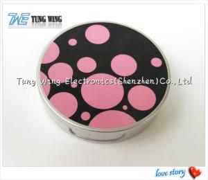 Wholesale Promotional Pocket Makeup Mirror Cosmetic Compact Mirror With Music from china suppliers