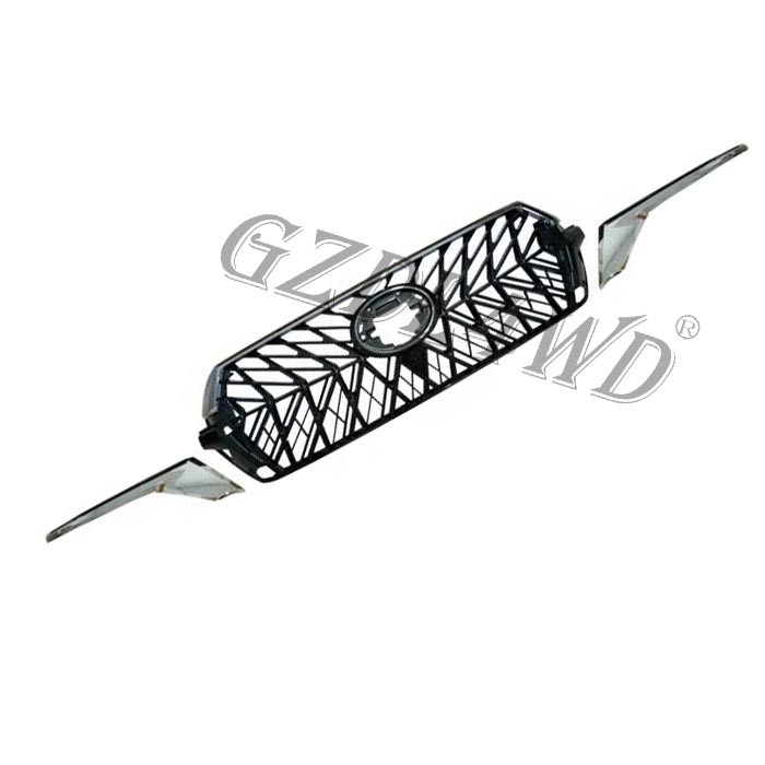 Chrome Adge Car Front Grill For Toyota Prado Fj200 2016-2018 OE Standard