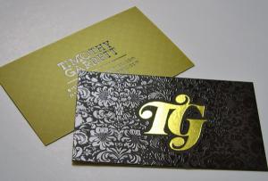 Wholesale Foil Business card/ Customized business card/Plastic business card from china suppliers