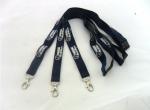 Cute 1.5cm width metal hook event staff lanyards for Exhibition