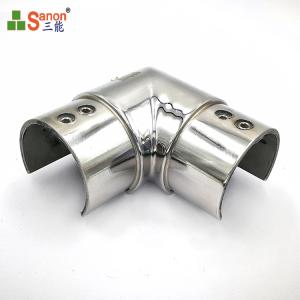 Wholesale Stainless Steel Customized Handrail Casting Slotted Pipe Connector Railing Fittings from china suppliers