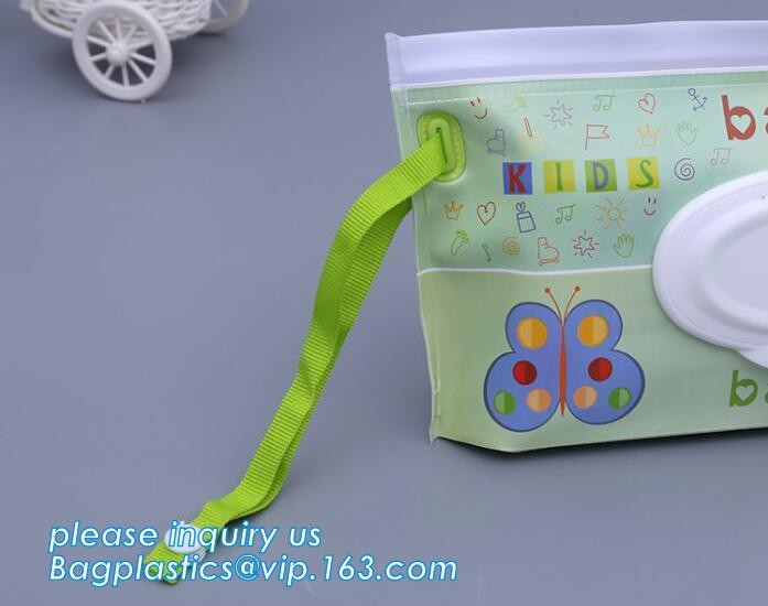 Reusable eva travel wet tissue bag baby /wet tissue container, Reusable Baby Wet Wipe Case Pouch Dispenser,Baby Wet Wipe